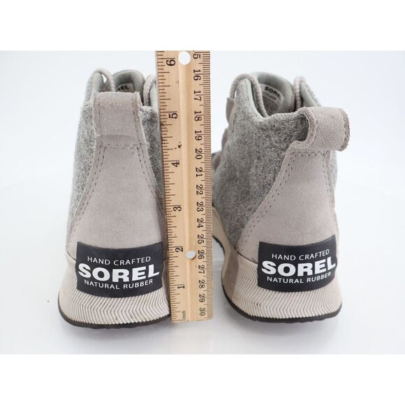 Sorel Out N About III Waterproof Duck Boot Womens Size 5.5 Grey Black Rubber - Picture 6 of 11